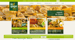 Desktop Screenshot of laspigabio.it